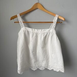 Maurices eyelet lined tank top